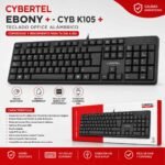 TECLADO CYBERTEL EBONY