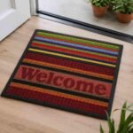 TAPETE DE ENTRADA ANTIDESLIZANTE- BIENVENIDA PARA HOGAR Y OFICINA - Imagen 2