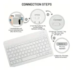 KIT DE TECLADO Y MOUSE INALAMBRICO PORTATIL CON BLUETOOTH - Imagen 3