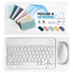 KIT DE TECLADO Y MOUSE INALAMBRICO PORTATIL CON BLUETOOTH