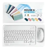 KIT DE TECLADO Y MOUSE INALAMBRICO PORTATIL CON BLUETOOTH