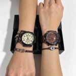 SET DE RELOJ PARA HOMBRE CON PULSERAS-ELEGANCIA Y ESTILO - Imagen 2