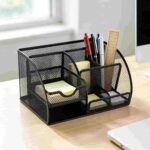 ORGANIZADOR DE ESCRITORIO METALICO MULTIFUNCIONAL - Imagen 2