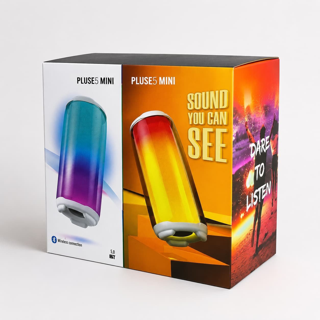 PARLANTE PARLANTE BLUETOOTH PORTATIL GENERIC CON LUCES RGB - Imagen 1