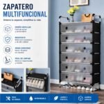 ZAPATERO MULTIFUNCIONAL ORGANIZADOR DE 6 NIVELES