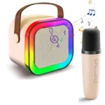 MINI PARLANTE KARAOKE CON MICROFONO PARA NIÑOS - Imagen 4