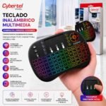 MINITECLADO INALAMBRICO CYBERTEL TOUCH RGB