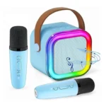 MINI PARLANTE KARAOKE CON MICROFONO PARA NIÑOS