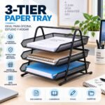 ORGANIZADOR DE PAPEL DE 3 NIVELES – 3-TIER PAPER TRAY - Imagen 2