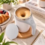 TAZA CON AGITACIÓN AUTOMÁTICA RECARGABLE PARA CAFÉ, LONCHE, LECHE Y BATIDOS - Imagen 3