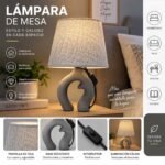 LÁMPARA DE MESA DECORATIVA – DISEÑO MODERNO